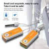 SE-0203 Mobile Door and Window Anti-theft Alarm with Lighting Light, Decibel: 100dB (Orange)