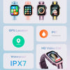 LEMFO K36 1.83 inch IPX7 Children Sport Smart Watch, Support Video Call / Message Notification / GPS / WiFi(Pink)