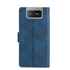 For Asus Zenfone 7 ZS670KS /  7 Pro ZS671KS Skin Feel Crocodile Texture Magnetic Clasp PU Leather Phone Case(Blue)