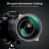 K&F CONCEPT KF01.1999 82mm Nano-X PRO Series ND2-ND32 Filter HD Ultra-Thin Copper Frame 36-Layer Coating Anti-Reflection Green Film