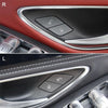 For Mercedes-Benz E-Class 2016-2021 Left Driving Car Left Side Door Lock Switch Buttons 2059055251 (Red)