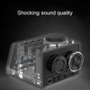 K11 Bluetooth Alarm Clock Speaker Creative Digital Music Clock Display Radio with Dual USB Interface, Support U Disk / TF Card / FM / AUX, US Plug(Black)