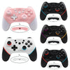 For Nintendo Switch Pro Wireless Bluetooth Handle with Macro Programming & Somatosensory Wake-up(Purple Orange)