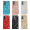 For Samsung Galaxy Note 20 Glitter Powder Shockproof TPU Protective Case(Silver)