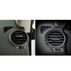 Car Carbon Fiber Small Left and Right Air Outlet Decorative Sticker for Lexus IS250 300 350C 2006-2012, Left Drive