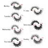 ShidiShangpin 3D Mink False Eyelashes Natural Three-Dimensional 7 Pairs Of Eyelashes Set(Mixed Pack)
