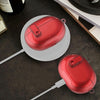 For Apple Beats Studio Buds / Buds+ Clear Electroplated Acrylic Headset Protective Case(Red)