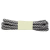 Reflective Shoe laces Round Sneakers ShoeLaces Kids Adult Outdoor Sports Shoelaces, Length:120cm(Light Grey)