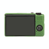 For Canon PowerShot G7 X Mark II / G7X2 Soft Silicone Protective Case with Lens Cover(Green)