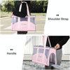 FUNADD Breathable Pet Carrier Bag, Pink - Portable & Comfortable