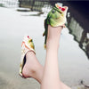 Fish Style EVA Material Summer Beach Sandals Simulation Fish Beach Slippers for Men and Women, Size: 39#