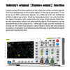 FNIRSI 1014D 2 in 1 Dual-channel 100M Bandwidth Digital Oscilloscope 1GS Sampling Signal Generator, US Plug