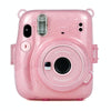 Glitter Power Crystal Case with Strap for FUJIFILM Instax mini 11 (Pink)