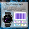 Bluetooth Talk Outdoor Pedometer Exercise Heart Rate Sleep Monitoring Smart Watch(Black)