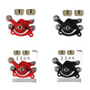 Motorcycle Disc Brake Caliper Pads For ATV Harley 49CC Trotting Black Left