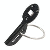 Universal Car Aluminum Alloy Mount Hood Pin Bonnet Lock (White)