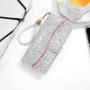 For Samsung Galaxy S10 Glitter Powder Horizontal Flip Leather Case with Card Slots & Holder & Lanyard(Silver)