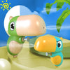 Children Toucan Cartoon Water Spray Toy(Dark Red)