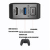 Multi-Function Projection And Charging AC Adapter Base Support Android/PC/Lite For Switch, Specifications:Black+EU Plug