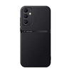 For Samsung Galaxy A54 5G Litchi Leather Magnetic Full Coverage Shockproof Phone Case(Black)