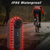 Bike Warning Tail Light 1080P WiFi Camera Recorder Waterproof Bicycle Rear Light for Riding Cycling, Spec: Rotate Mount
