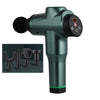 Muscles Relax Massager Portable Fitness Equipment Fascia Gun, Specification: 6212 12 Gears Green(AU Plug)