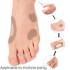 10 PCS High Heel Anti-Wear Foot Shoes Stickers(Skin Color)