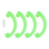 For DJI Avata BRDRC-9604 4pcs Drone Propeller TPU Protective Guard UAV Bumper Anti-collision Ring Cover(Green)