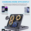 3 In 1 Wireless Charger For Samsung Galaxy Z Fold Mobile Phone Earphones & Smart Watches(Black)