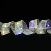 Christmas Ornament Double Light Board Yarn Ribbon String Lights, Specification: 5m(Gold Color Light)