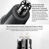 Original Xiaomi Mijia Electric Nose Hair Trimmer Portable Nose Ears Hair Eyebrow Clipper(Black)