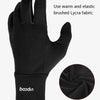 BOODUN B271054 Outdoors Ridding Full Finger Gloves Mountaineering Silicone Sliding Touch Screen Gloves, Size: L(Rose Red)