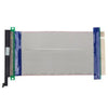 PCI Express 16X Riser Card Extender Flexible Extension Cable Ribbon Adapter, Cable Length: 15cm