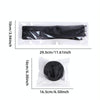 2m Halloween Decoration Gold-stamped Cartoon DIY Bow Ribbon(Black Skeleton)