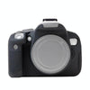 For Canon EOS 600D Soft Silicone Protective Case(Black)