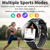 H18 Ultra-Thin Round Ball Screen 1.95 Inch Plug-In Phone Smart Watch 32G(Black)