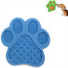 Silicone Licking Mat for Dogs - Blue - Slow Feeder - Calming