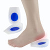 Silicone Heel Insole Is Comfortable Soft And Shock-Absorbing To Protect The Heel Insole, Size: L(Blue White)