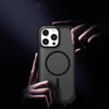 For iPhone 13 Pro Max Starshield Frameless MagSafe PC Phone Case(Blue)