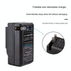 US Plug Battery Charger for Olympus PS-BLS5 Battery (Black)