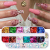 2 PCS Nail Art Butterfly Laser Symphony Sequins, Specification:02