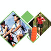 500ml Outdoor Sports Silicone Telescopic Cup Portable Foldable Travel Water Kettle(Black Handle Lid)