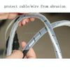 Wire Protection Tape Insulated Winding Tube, Model: 30mm / 1.7m Length(Black)