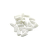 Cat Nail Caps, Small White (20 pcs), Soft Silicone Paw Protectors