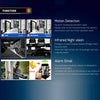720P HD 4CH CCTV System with 4 Bullet Cameras & Night Vision