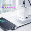 FXCL-WY0G 2.4A USB to 8 Pin 180 Degree Rotating Elbow Charging Cable, Length:1.2m(Grey)