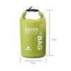LUCKSTONE 5L Outdoor Scratch-Resistant Swimming Waterproof Bag(Bean Green)