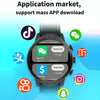 Rogbid Brave 2 1.45 inch TFT Screen Android 9.0 LTE 4G Smart Watch, Support Face Recognition(Black)