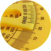 Template Tool Protractor Instrument Measuring Arm Ruler 180 Degree Woodworking Ruler