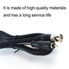 2m BNC Male to RCA Male Coaxial Cable - HD CCTV Video Cable